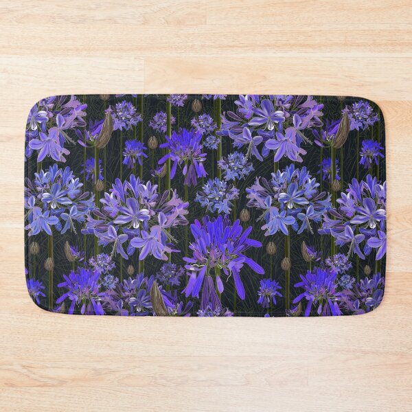 Item preview, Agapanthus in royal purples. Richness of flora  designed and sold by Wildwagner.