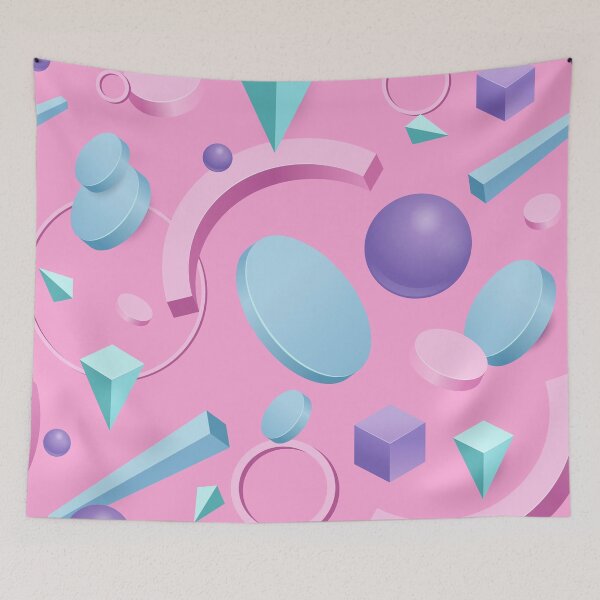 Item preview, 3D Shapes Background 2 designed and sold by B & K     Store.