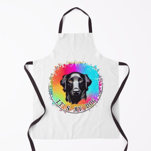 Item preview, Bucky, Flat-coated Retriever dog, It's my dog designed and sold by Digisabella.