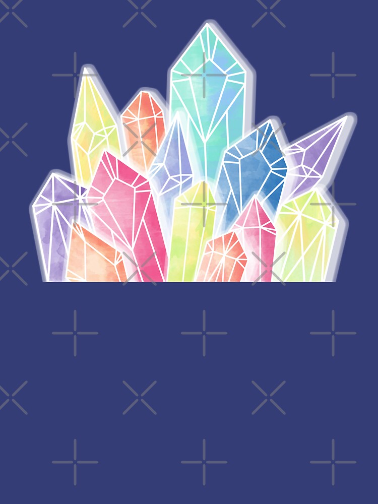 Crystals Blue by PrintablesP