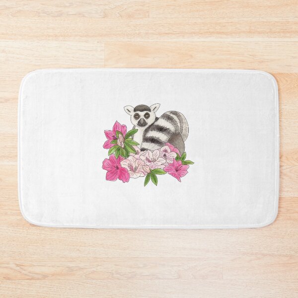 Item preview, Ring-tailed lemur and Azalea designed and sold by YuNikDraw.