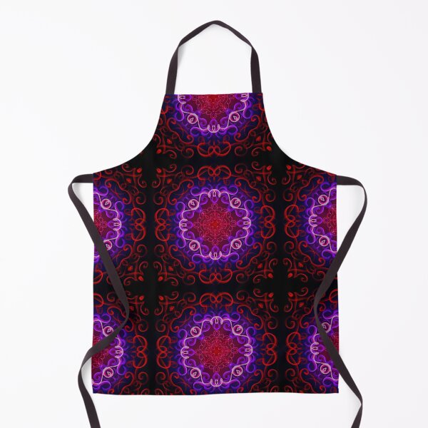 Aperçu de l'œuvre Mandala rouge et violet créée et vendue par AmandaGoulart.