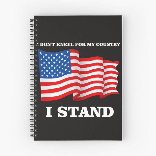 Item preview, I Don't Kneel USA T-Shirt | Patriotic USA Tee designed and sold by AllStarMerch.