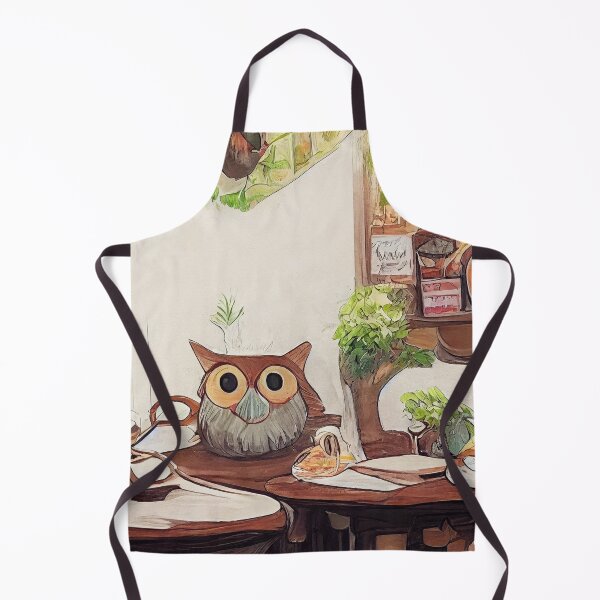 Item preview, Cozy Owl Cafe designed and sold by rudekitten.
