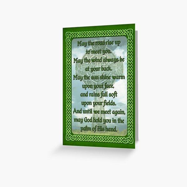 Item preview, Green Irish Blessing designed and sold by Packrat.