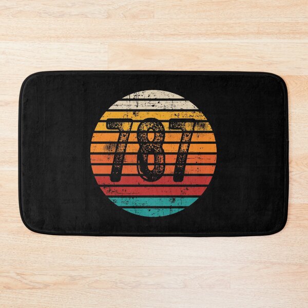 Item preview, Distressed Vintage Sunset 787 Area Code designed and sold by Gold Wings Tees.