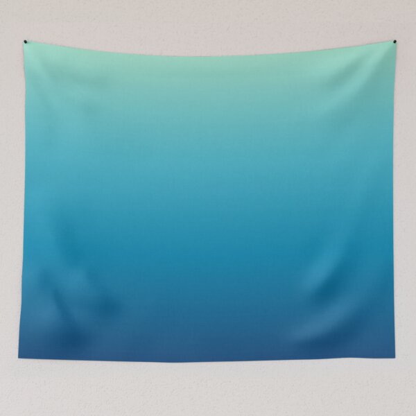 Item preview, Aesthetic Oceanic Aqua Blue Gradient designed and sold by Kodexstore.