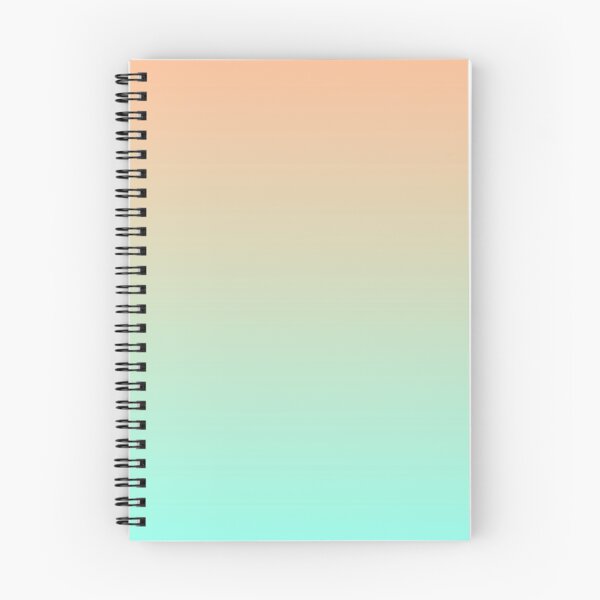 Item preview, Cool Peach and Teal Blue Gradient designed and sold by Kodexstore.