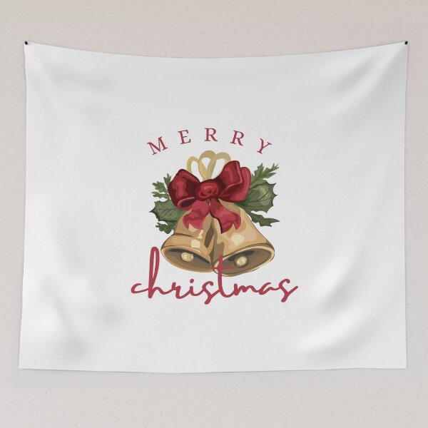 Item preview, Merry christmas with a bell design designed and sold by JAG2B.