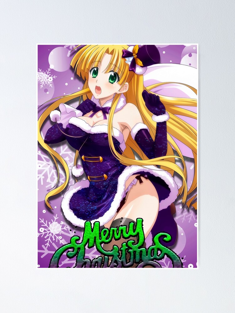 Akeno Himejima High School DxD Anime Girl Drawing Fanart Greeting Card for  Sale by Spacefoxart