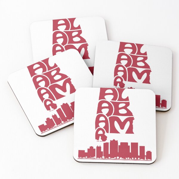 Item preview, Alabama in red designed and sold by arozdesign.