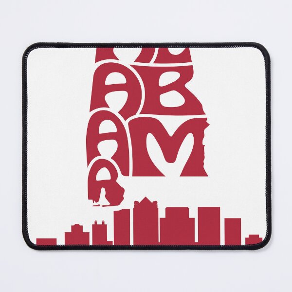 Item preview, Alabama in red designed and sold by arozdesign.