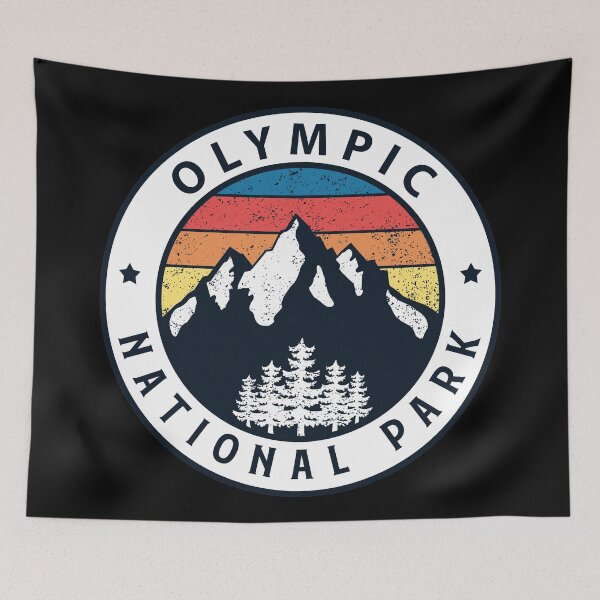 Item preview, Olympic National Park-Vintage designed and sold by Road-tees.