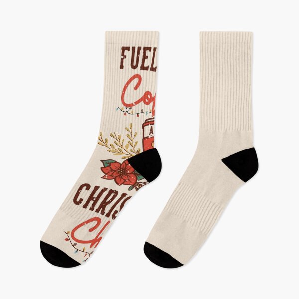 Item preview, Fueled by Coffee and Christmas Cheer designed and sold by abrill-official.