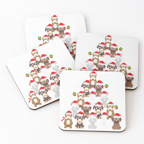 Item preview, dogs christmas designed and sold by Thehecticstore.