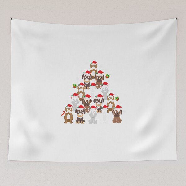 Item preview, dogs christmas designed and sold by Thehecticstore.