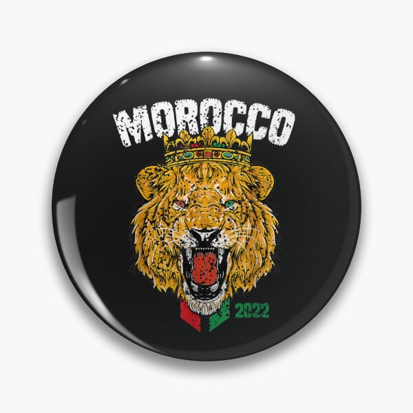 Artikelvorschau, Morocco Lion Flag Sport Soccer Football Proud T-Shirt entworfen und verkauft von Bobby-Bancel.