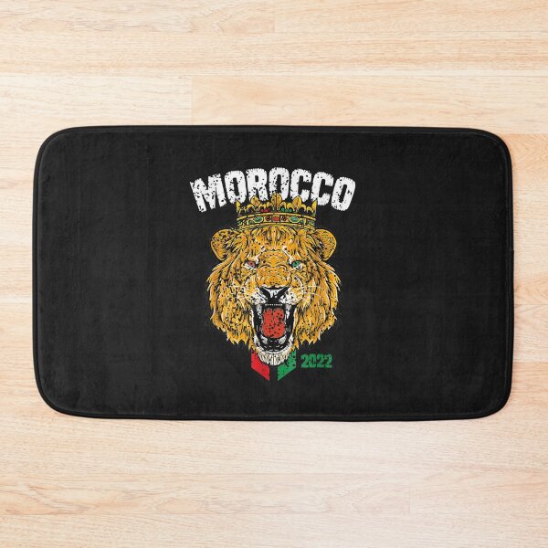 Artikelvorschau, Morocco Lion Flag Sport Soccer Football Proud T-Shirt entworfen und verkauft von Bobby-Bancel.