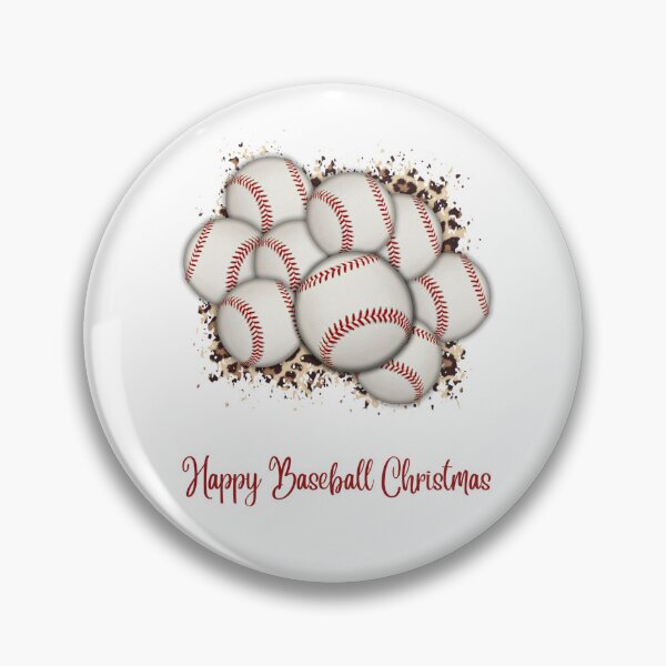 Item preview, Happy Baseball Christmas  designed and sold by smugmugsgallery.