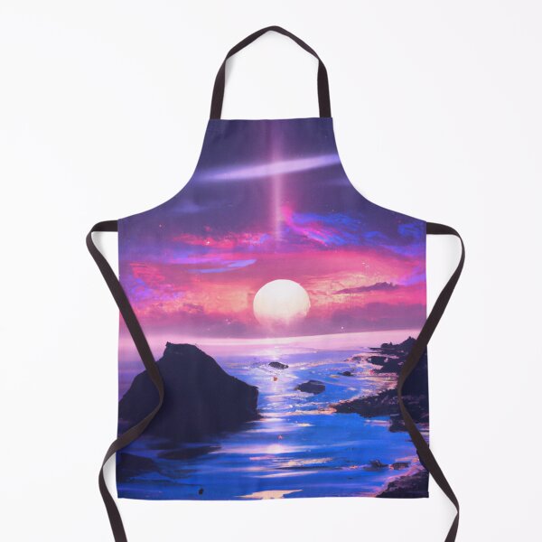 Item preview, Born to chase Blood Moon oranges, yellows, blues, and pink. designed and sold by Chris Purdy.