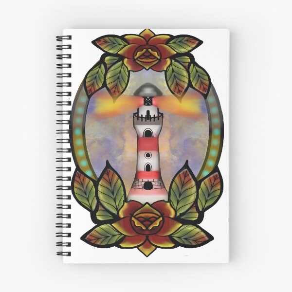 Item preview, tattoo,lighthouse,tattoo,oldshool, designed and sold by VITALRIP.