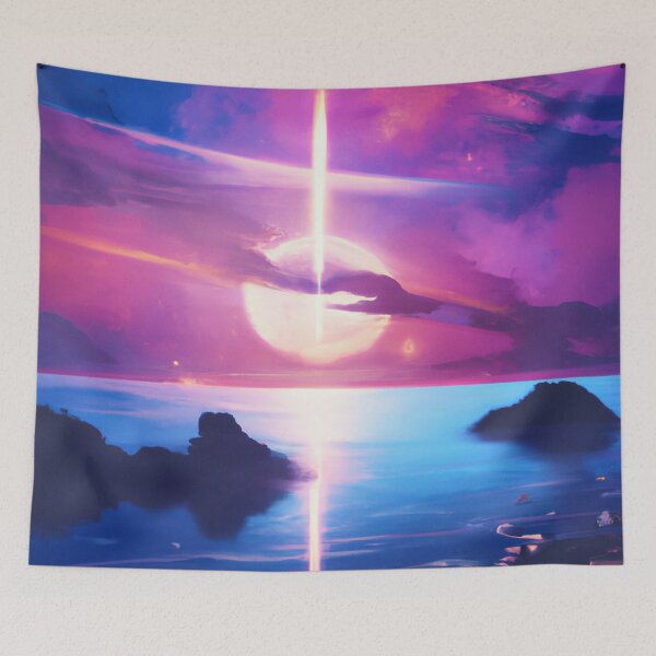 Item preview, Blood Moon Holding Hands in the Clouds designed and sold by Chris Purdy.