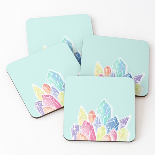 Item preview, Crystals Green designed and sold by Printables Passions.