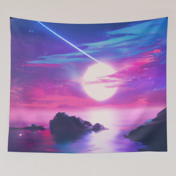 Item preview, The sky speaks in a thousand Blood Moon colors. designed and sold by Chris Purdy.