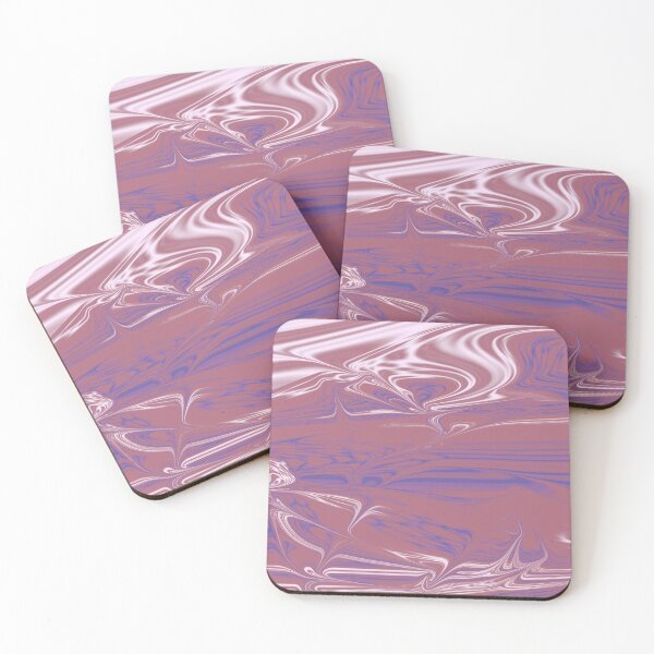 Item preview, Rose Gold, Blue, White Liquid Art. Liquid Marble. Abstract Design. designed and sold by Jason123za.