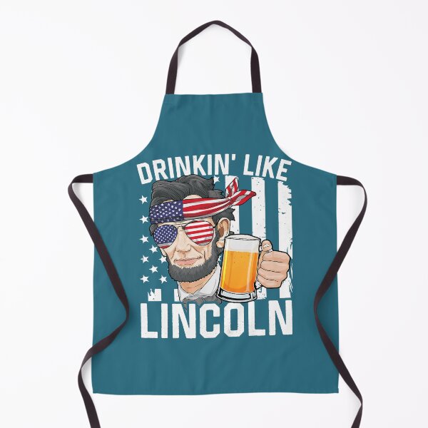 Item preview, 4th Of July Drinkin Like Lincoln Abraham Abe Merica Flag designed and sold by Danikomlee.