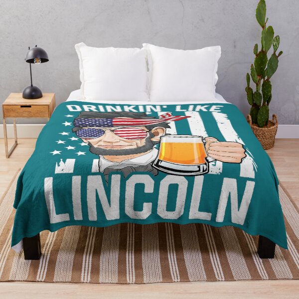 Item preview, 4th Of July Drinkin Like Lincoln Abraham Abe Merica Flag designed and sold by Danikomlee.