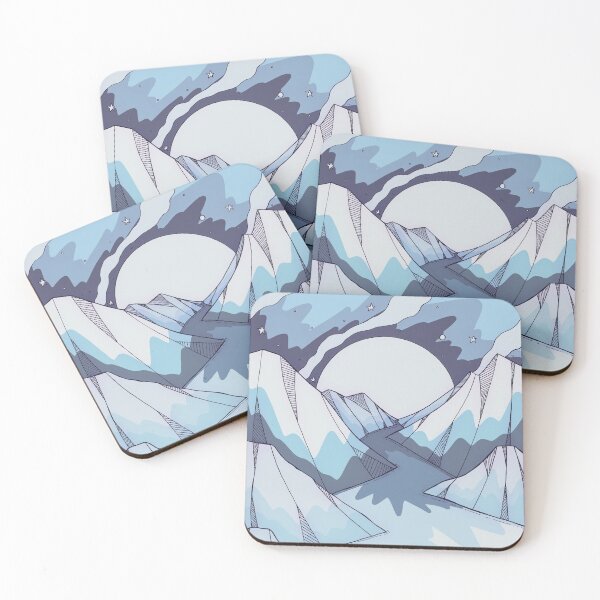 Item preview, The ice winter river designed and sold by Swadeillustrations.