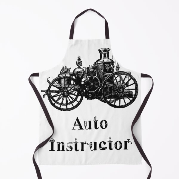 Item preview, 'Auto Instructor' Automotive Design - Retro Illustration for T-shirts, mugs, phone cases and other accessories designed and sold by Ridiculam Toga.