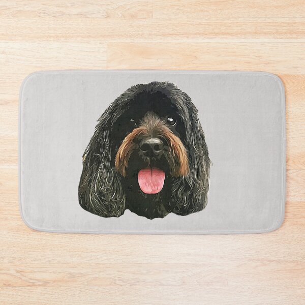 Artikelvorschau, Doodle Cockerpoo Cockapoo Spoodle süßer schwarzer Welpe Hund entworfen und verkauft von Elarex.