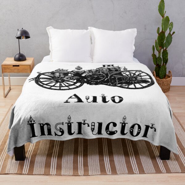 Item preview, 'Auto Instructor' Automotive Design - Retro Illustration for T-shirts, mugs, phone cases and other accessories designed and sold by Ridiculam Toga.