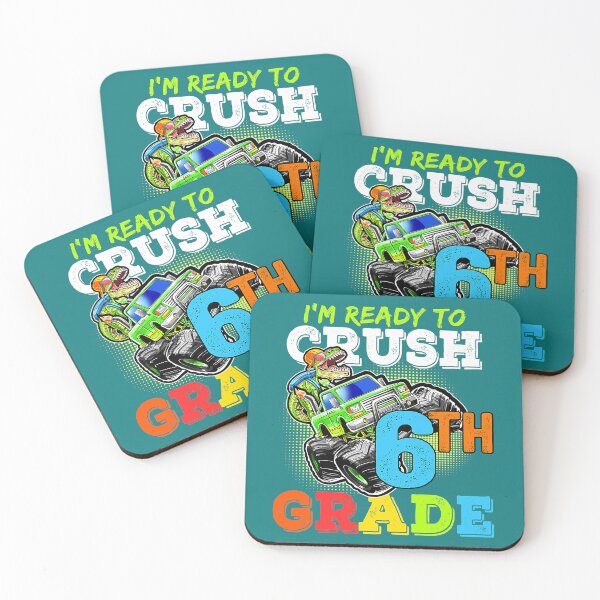 Item preview, Im Ready To Crush th Grade Dinosaur Back To School Boys Kid 2 designed and sold by Danikomlee.