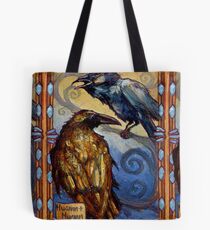 Ravens von Odin, Huginn & Muninn Tote Bag