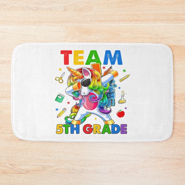 Item preview, Team Fifth Grade Squad Dabbing Unicorn Back To School Kids designed and sold by Danikomlee.