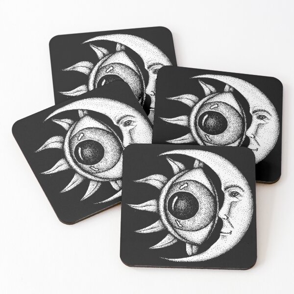 Item preview, Alchemical Sun Eye Moon designed and sold by The Alchemist Dru.