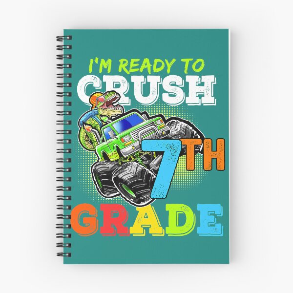 Item preview, Im Ready To Crush th Grade Dinosaur Back To School Boys Kid designed and sold by Danikomlee.
