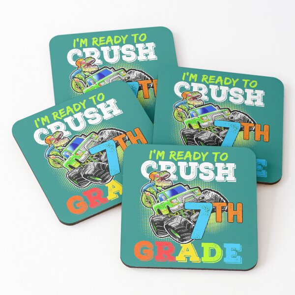 Item preview, Im Ready To Crush th Grade Dinosaur Back To School Boys Kid designed and sold by Danikomlee.