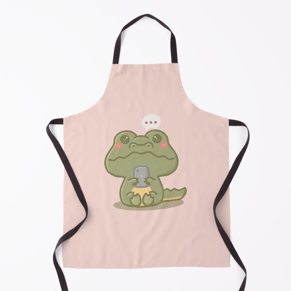 Item preview, Cute Little Crocodile Wants to Chat designed and sold by HappyDoodlen.