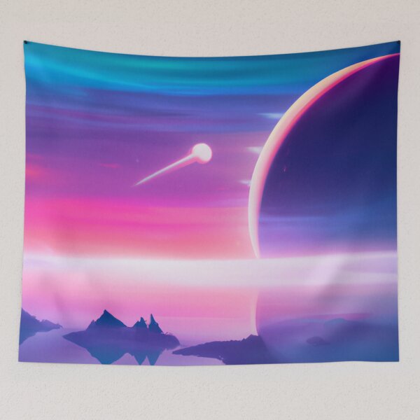 Item preview, Blood Moon Color-soaked skies and you at my side. Paradise. designed and sold by Chris Purdy.