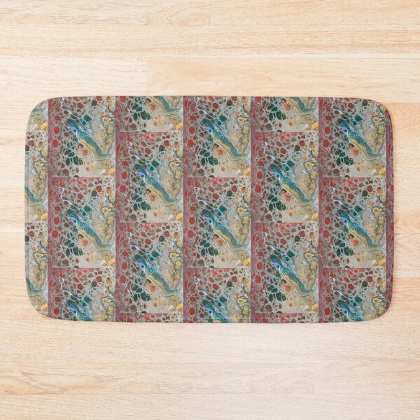 Item preview, Cellular rainbow fluid acrylic pour designed and sold by baksuart.