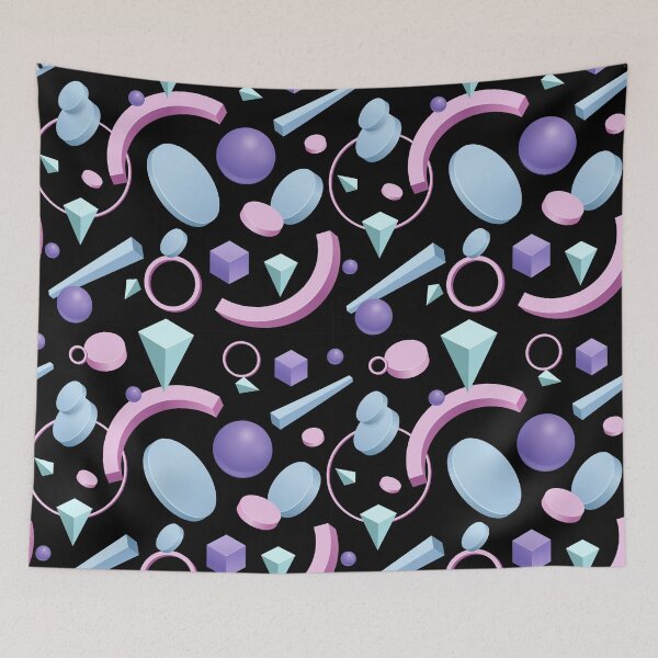 Item preview, 3D Shapes Background 4 designed and sold by B & K     Store.