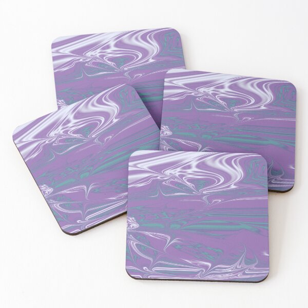 Item preview, Violet, Teal, Turquoise, White Liquid Art. Liquid Marble. Abstract Design. designed and sold by Jason123za.