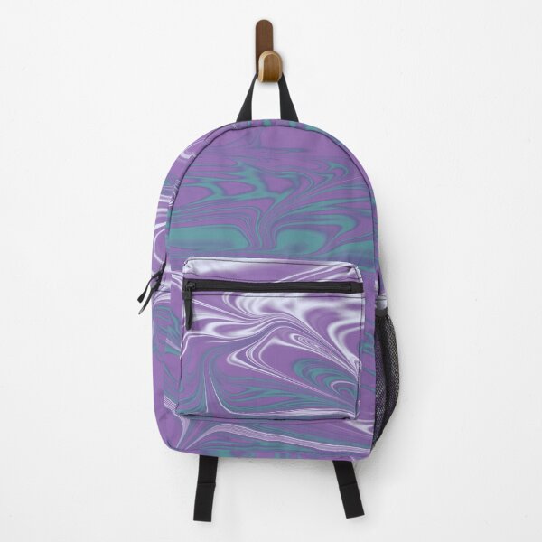 Item preview, Violet, Teal, Turquoise, White Liquid Art. Liquid Marble. Abstract Design. designed and sold by Jason123za.