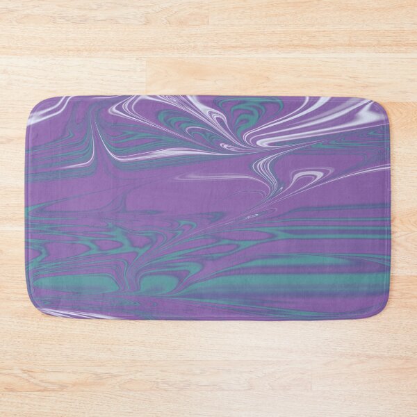 Item preview, Violet, Teal, Turquoise, White Liquid Art. Liquid Marble. Abstract Design. designed and sold by Jason123za.