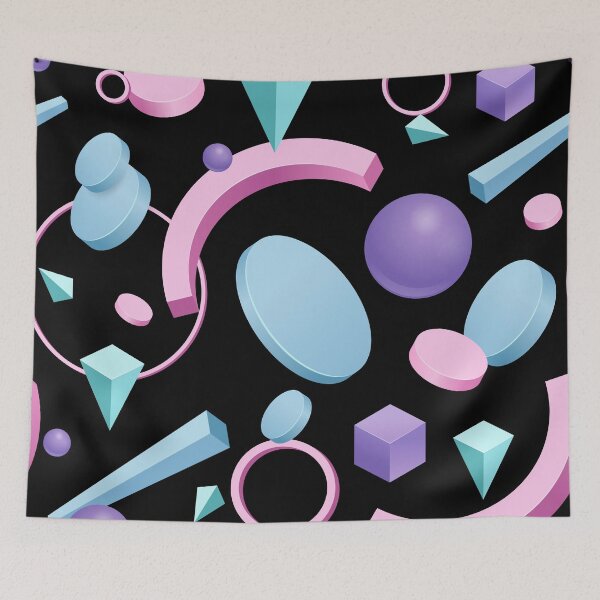 Item preview, 3D Shapes Background 3 designed and sold by B & K     Store.