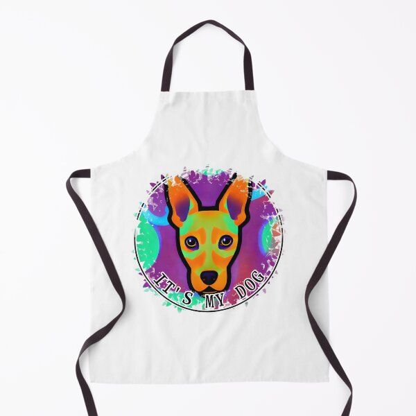 Item preview, Ribbonzo, Manchester Terrier dog, It's my dog designed and sold by Digisabella.